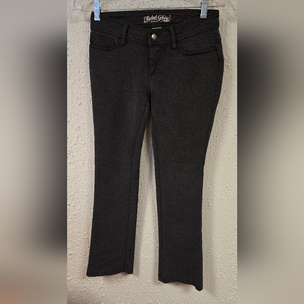 Faded Glory Charcoal Bootcut Pants